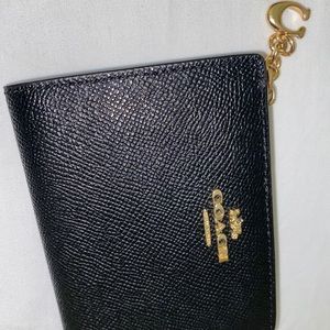 Coach snap card case